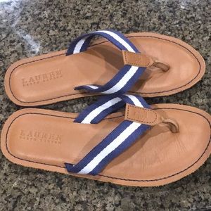 Ralph Lauren flip flops
